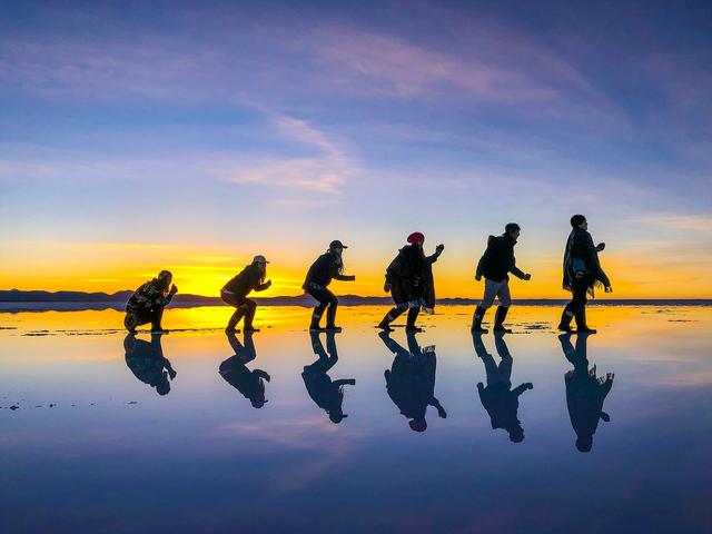 玻利維亞烏尤尼鹽湖，天空之鏡日出團、日落團和星空團