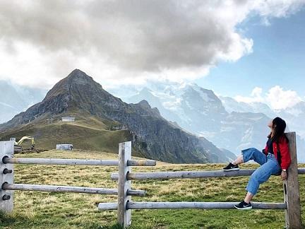 瑞士阿爾卑斯山的愜意生活，我們的詩和遠方