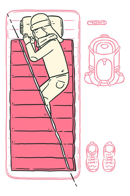 戶外露營使用的睡袋，淺談睡袋種類