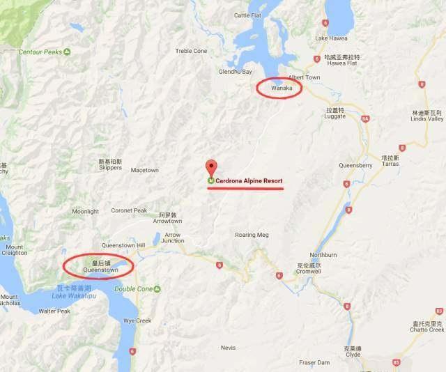 滑雪勝地,新西蘭南島瓦納卡Cardrona滑雪初體驗