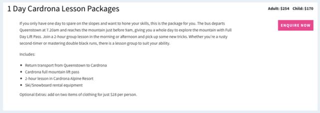 滑雪勝地,新西蘭南島瓦納卡Cardrona滑雪初體驗