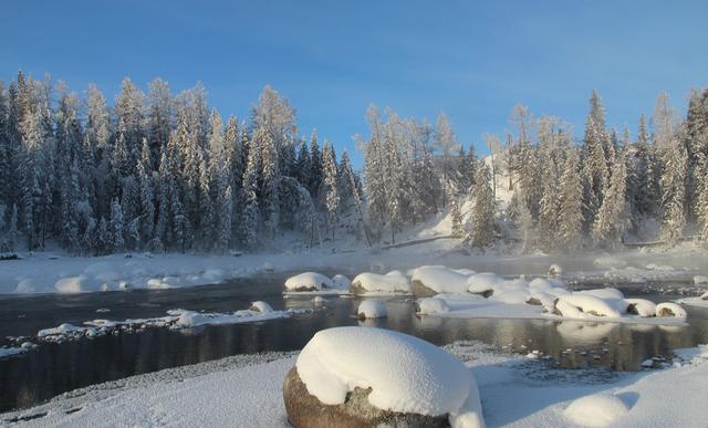 冬季去哪兒玩?新疆喀納斯絕美冬景