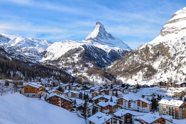 瑞士旅行,擁抱阿爾卑斯山脈走近馬特洪峰Matterhorn