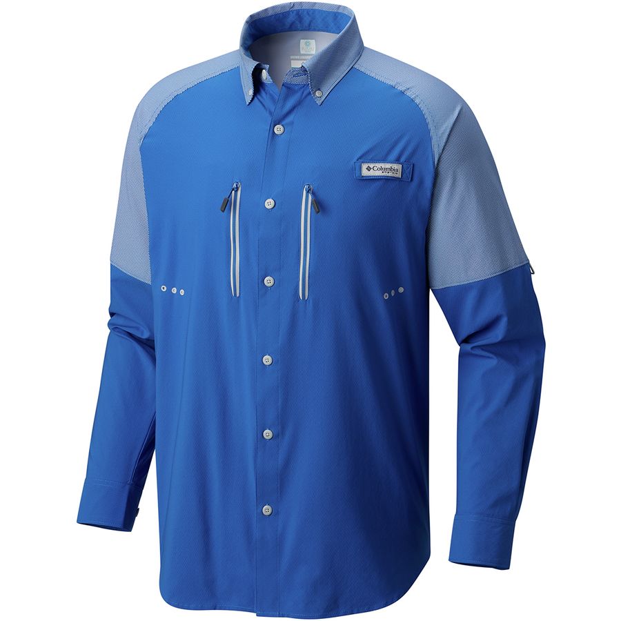 Columbia Solar Shade Zero Woven Long-Sleeve Shirt 哥倫比亞 男款速干長袖襯衫