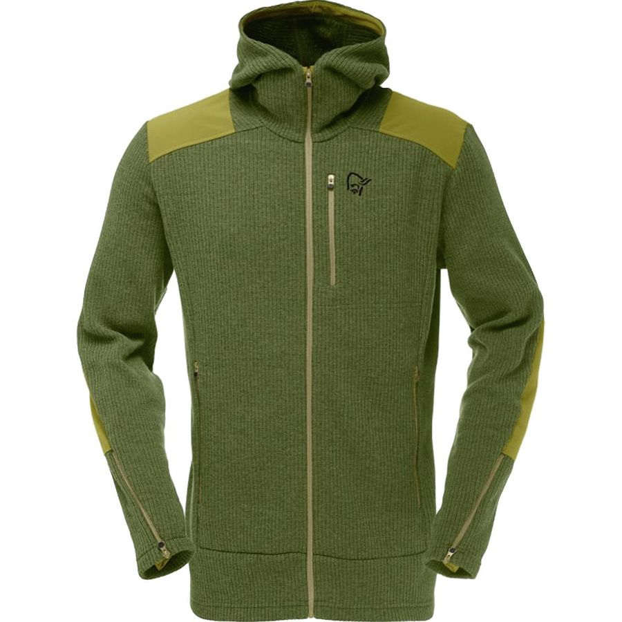 Norrona Tamok Warm Wool2 Hooded Fleece Jacket 老人頭 男款羊毛連帽衫