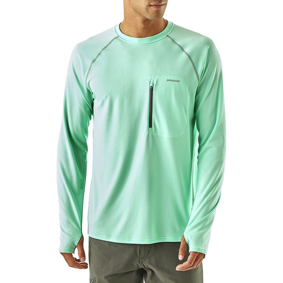 Patagonia Sunshade Crew 巴塔哥尼亞 男款速干長袖T恤