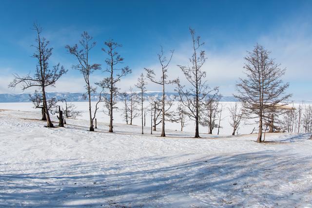 去俄羅斯旅行，用魚眼鏡頭記錄視野下的銀白世界