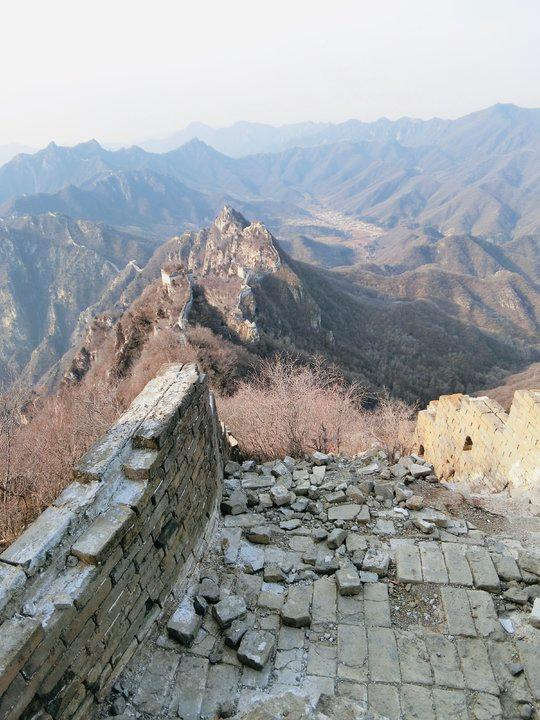 元旦爬上零下18度的箭扣野長城,絕美而蒼涼