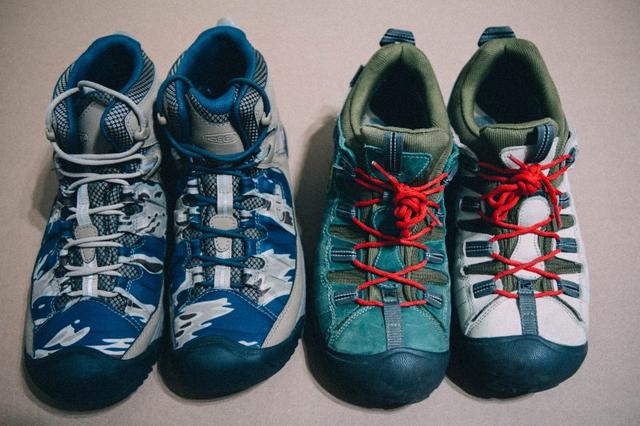 最潮的戶外登山鞋，KEEN限量虎斑迷彩登山鞋開箱
