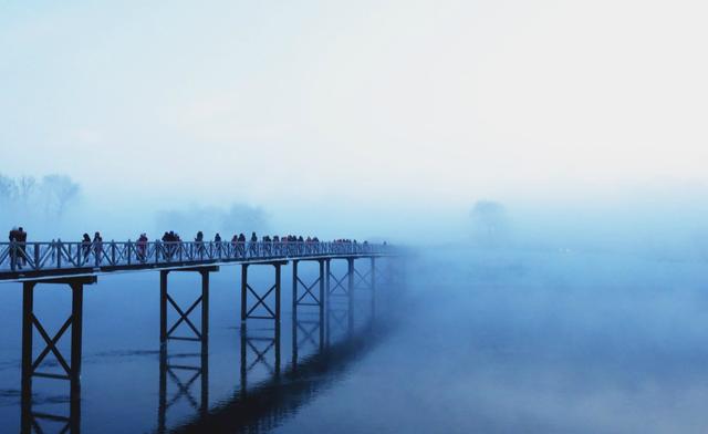 霧淞島,此生看過最美的雪景