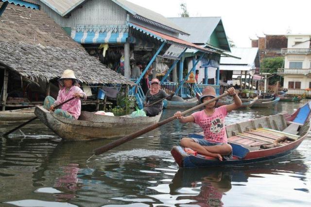 柬埔寨吳哥窟，洞里薩湖三天自由行
