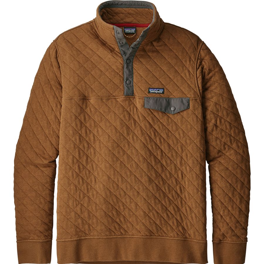 Patagonia Organic Cotton Quilt Snap-T Fleece Pullover 巴塔哥尼亞 男款套頭衫