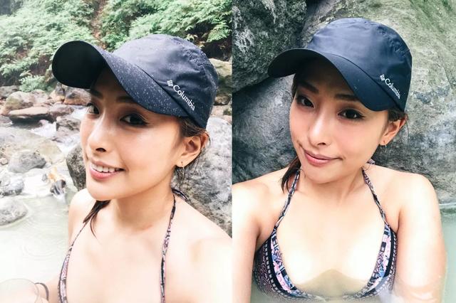 穿著Columbia哥倫比亞,戶外泡溫泉讓你放松回歸大自然