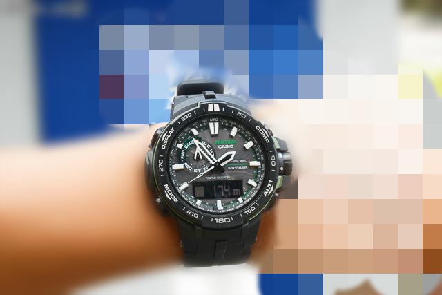 Casio卡西歐PRO TREK PRW-6000太陽能登山腕表開箱實測