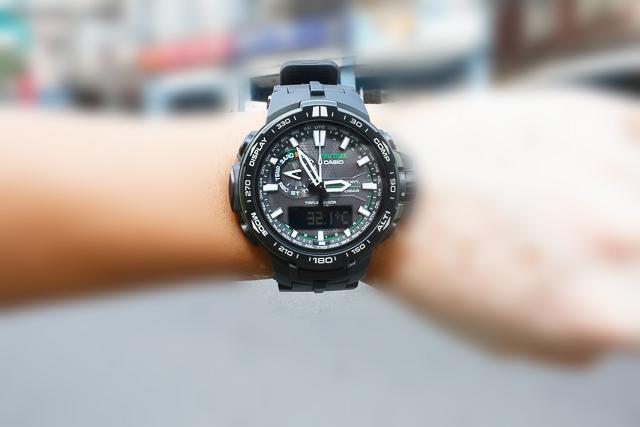 Casio卡西歐PRO TREK PRW-6000太陽能登山腕表開箱實測