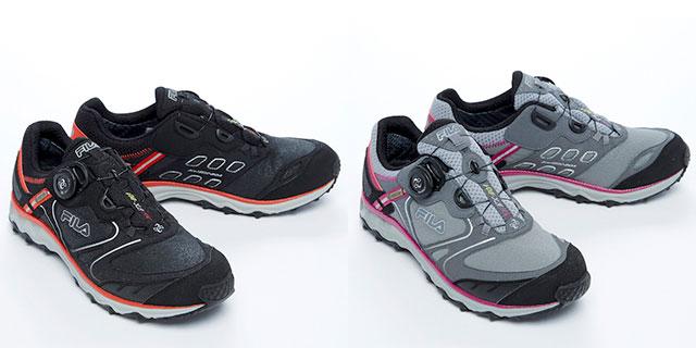 縱橫山林鞋帶不怕再脫落,斐樂(lè)(FILA)DIAL GTX專業(yè)越野慢跑鞋