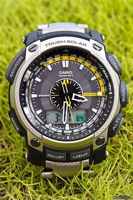 CASIO卡西歐戶外登山手表PRW-5000T-7,戶外登山愛好者的好伙伴