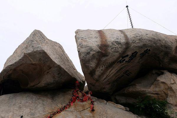 西安華山一日游,全程徒步西岳華山五峰全攻略