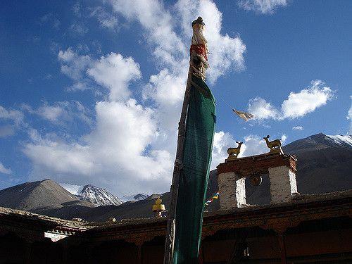 西藏珠峰大本營,距離世界最高峰珠穆朗瑪峰最近的地方