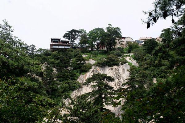 西安華山一日游,全程徒步西岳華山五峰全攻略