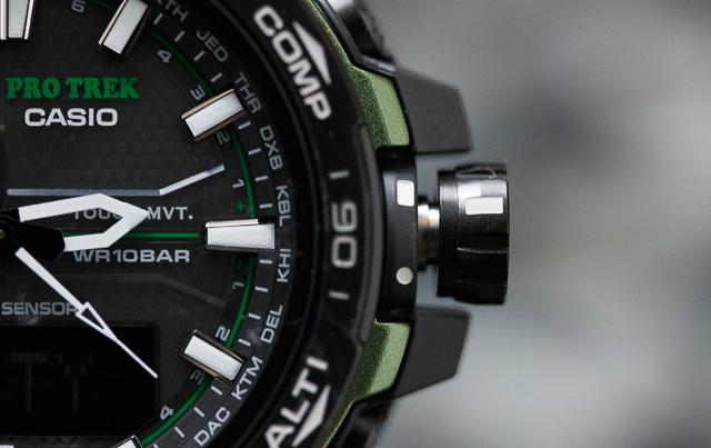 Casio卡西歐PRO TREK PRW-6000太陽能登山腕表開箱實測