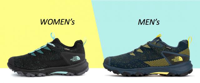 美女實測北面(The North Face)防水透氣徒步鞋