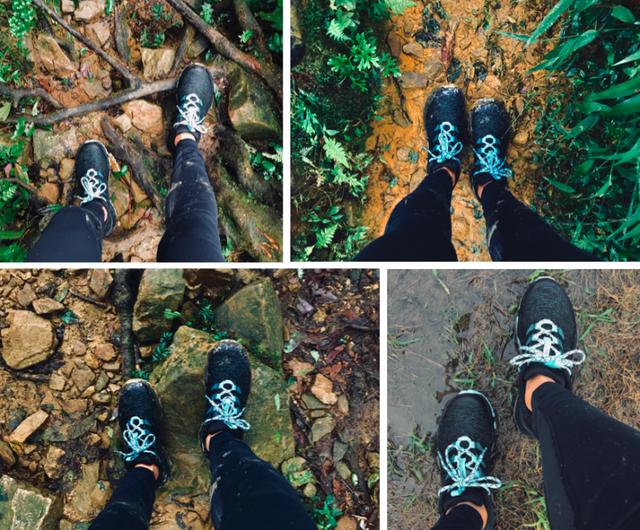 美女實測北面(The North Face)防水透氣徒步鞋