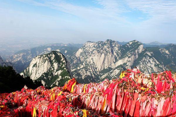西安華山一日游,全程徒步西岳華山五峰全攻略