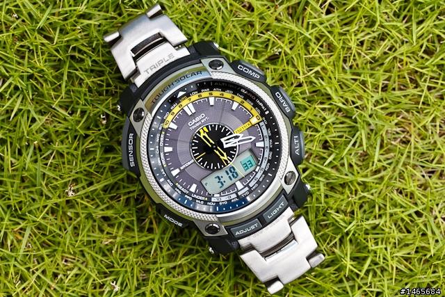 CASIO卡西歐戶外登山手表PRW-5000T-7,戶外登山愛好者的好伙伴