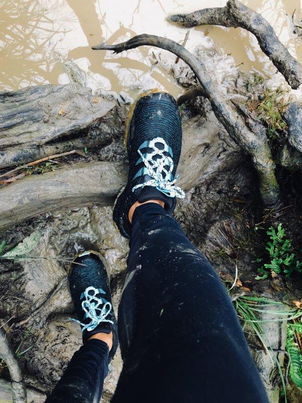 美女實測北面(The North Face)防水透氣徒步鞋