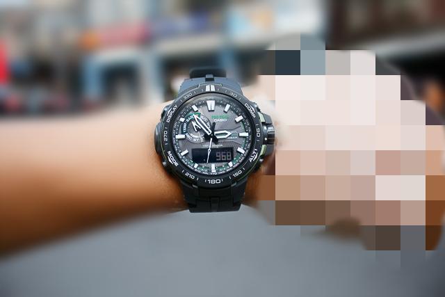 Casio卡西歐PRO TREK PRW-6000太陽能登山腕表開箱實測