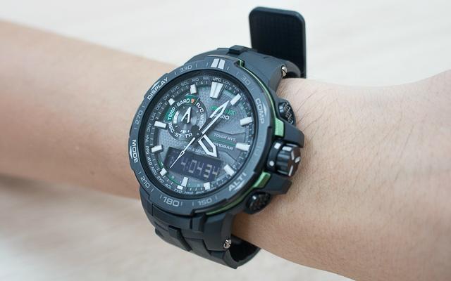 Casio卡西歐PRO TREK PRW-6000太陽能登山腕表開箱實測