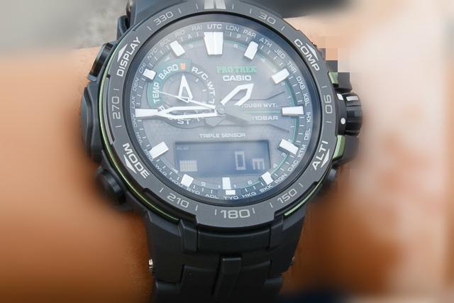 Casio卡西歐PRO TREK PRW-6000太陽能登山腕表開箱實測