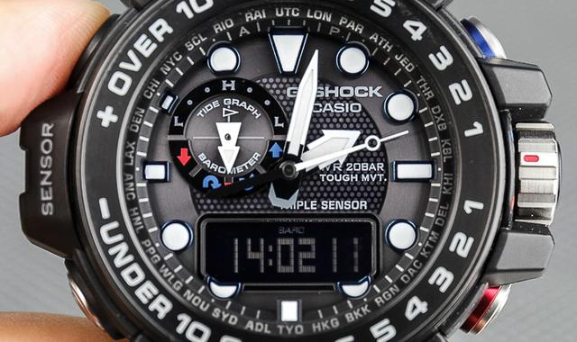卡西歐G-SHOCK航海系列GWN-1000B腕表實測