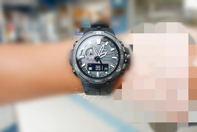 Casio卡西歐PRO TREK PRW-6000太陽能登山腕表開箱實測