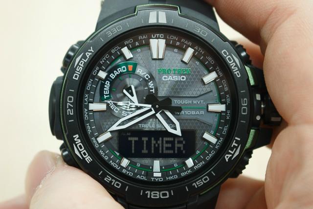 Casio卡西歐PRO TREK PRW-6000太陽能登山腕表開箱實測