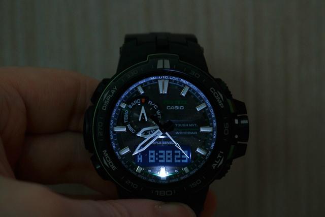 Casio卡西歐PRO TREK PRW-6000太陽能登山腕表開箱實測