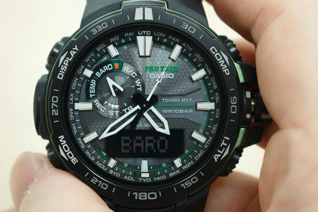 Casio卡西歐PRO TREK PRW-6000太陽能登山腕表開箱實測