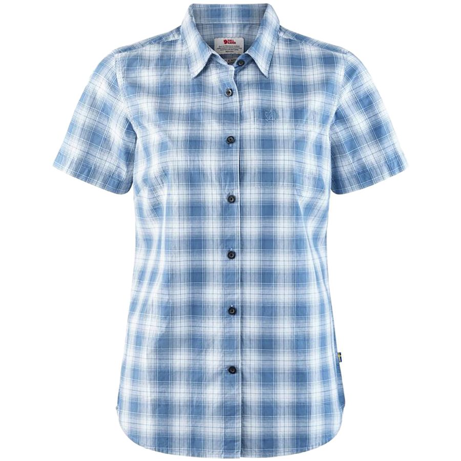 Fjallraven Ovik Check Short-Sleeve Shirt 北極狐 女款短袖襯衫