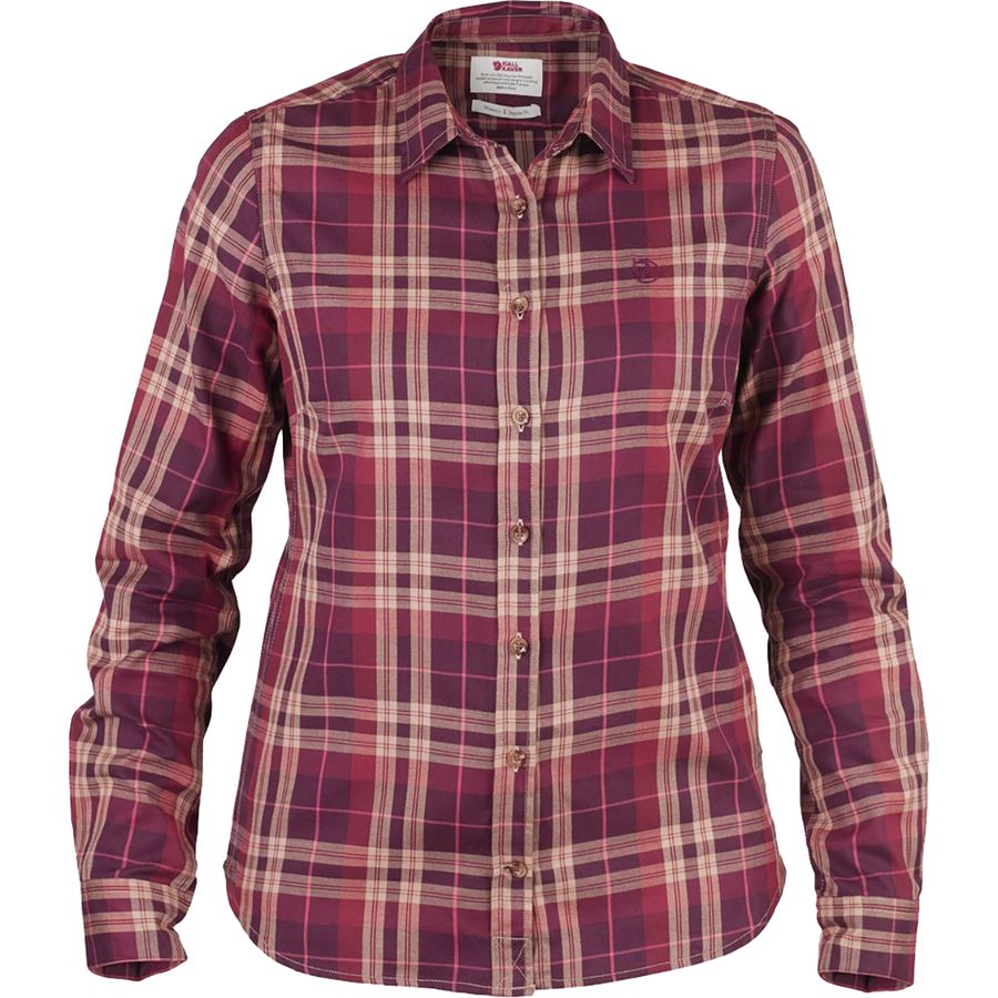 Fjallraven Ovik Flannel Long-Sleeve Shirt 北極狐 女款長袖襯衫