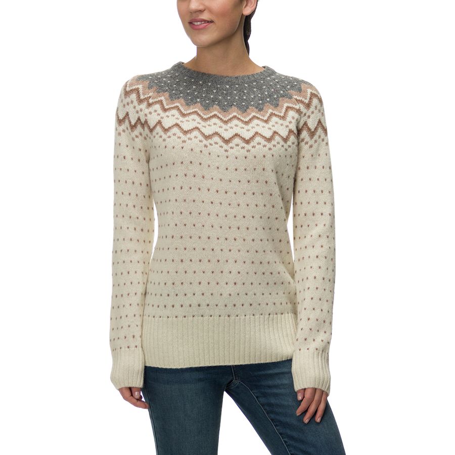 Fjallraven Ovik Knit Sweater 北極狐 女款北極狐混紡毛衣衛衣