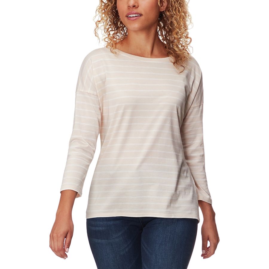 Patagonia Shallow Seas Top 巴塔哥尼亞 女款棉質條紋七分袖T恤