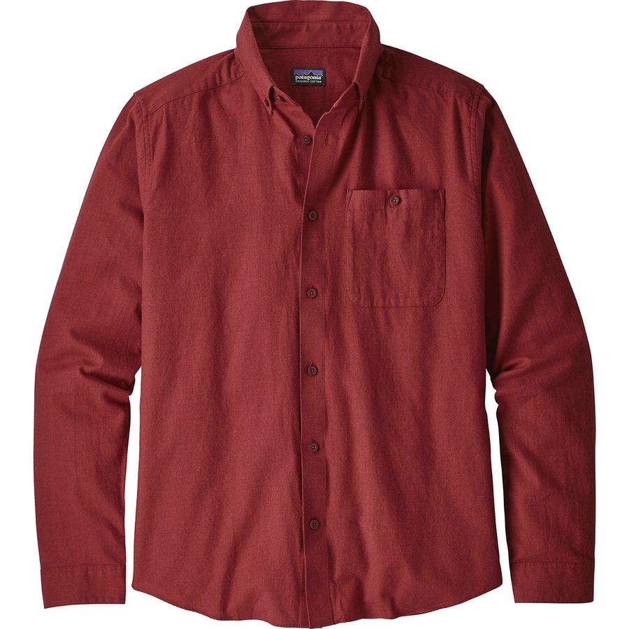 Patagonia Vjosa River Pima Long-Sleeve Cotton Shirt 巴塔哥尼亞 男款長袖棉質襯衫