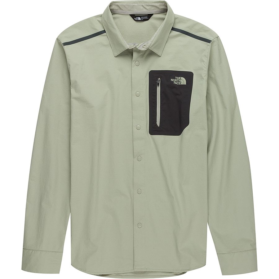 The North Face Alpenbro Long-Sleeve Woven Shirt 北面 男款方領(lǐng)長(zhǎng)袖襯衫