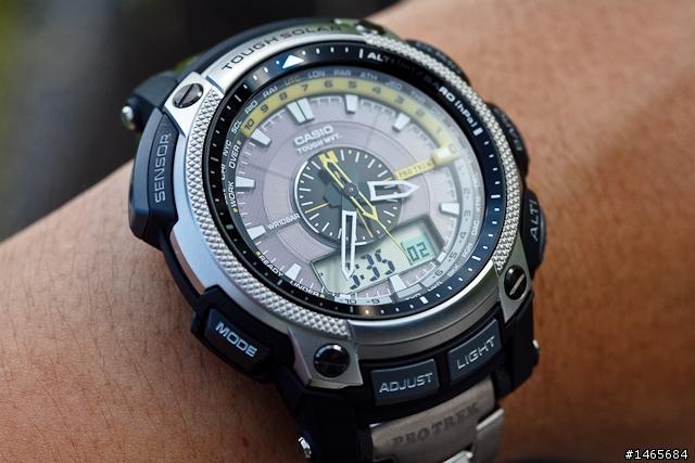 CASIO卡西歐戶外登山手表PRW-5000T-7,戶外登山愛好者的好伙伴