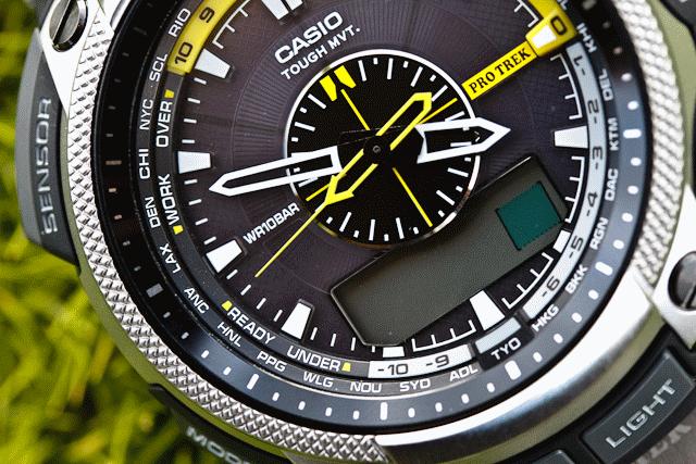 CASIO卡西歐戶外登山手表PRW-5000T-7,戶外登山愛好者的好伙伴