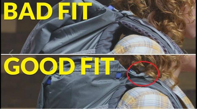 買背包時的背長量法，教你如何正確測量買合適尺碼的登山包