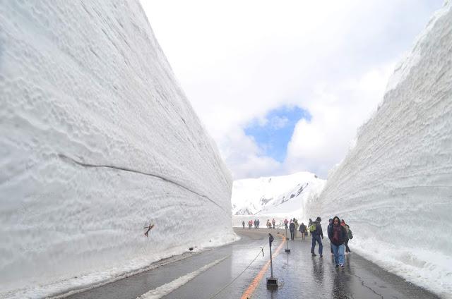 日本立山黑部,阿爾卑斯山脈一日穿越之旅