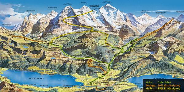 我的歐洲行之少女峰Jungfrau,坐火車游瑞士登少女峰