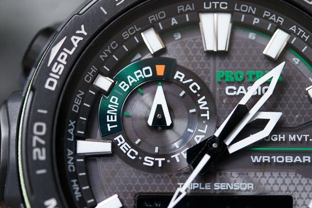 Casio卡西歐PRO TREK PRW-6000太陽能登山腕表開箱實測